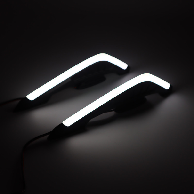 Cross-Border Popular Motorcycle Turn Signal Decorative Light, Cool Blade-Shaped Turn Signal Wind Wing Led Turn Signal Ambient Light