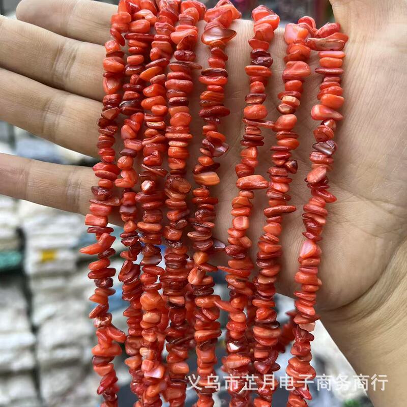 天然淡水シェル 5-8 ミリメートル不規則な砂利シェル DIY ヘアピン衣類ジュエリーアクセサリー材料卸売|undefined