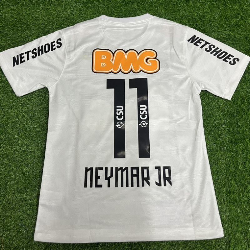 12-13 Camiseta de fútbol de casa de Neymar Santos