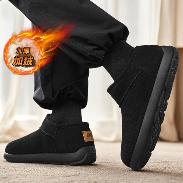 Winter sports keep warm low boots for leisure