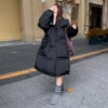 Pure black (real raccoon fur collar)