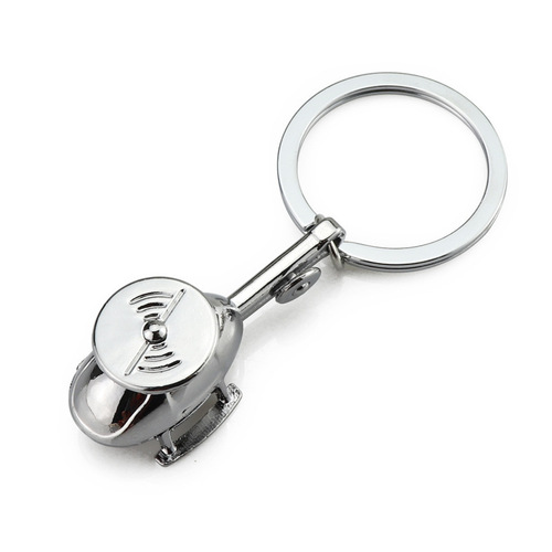 Simulation airplane keychain gift keychain 3D stereoscopic aviation model pendant aviation commemorative gift