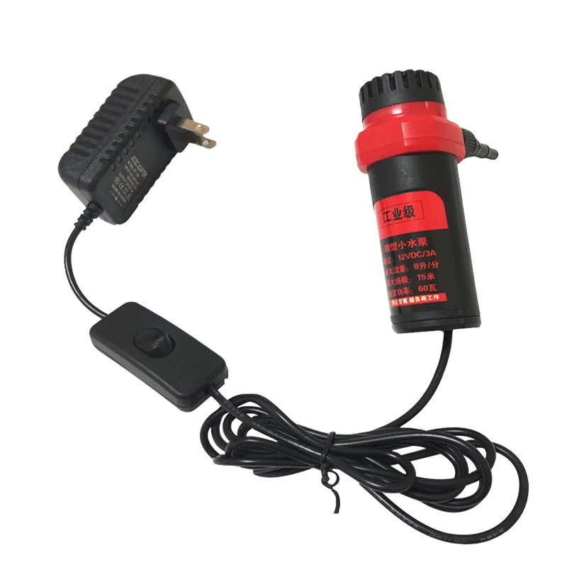 Mini Bomba de Agua Autoaspirante para Ducha de Terapia Capilar de ABS Autoaspirante y Sumergible image 5