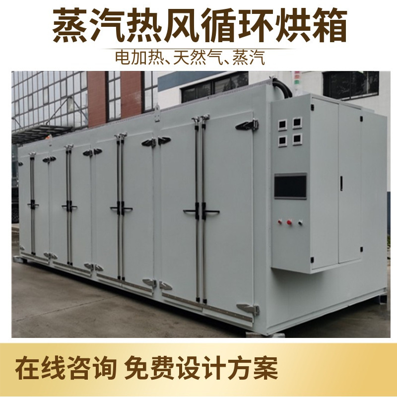 Combined Resin Isocyanate Steam Hot Air Circulation Oven Large Spray Paint Natural Gas Ceramic Tube Drying Room Hy