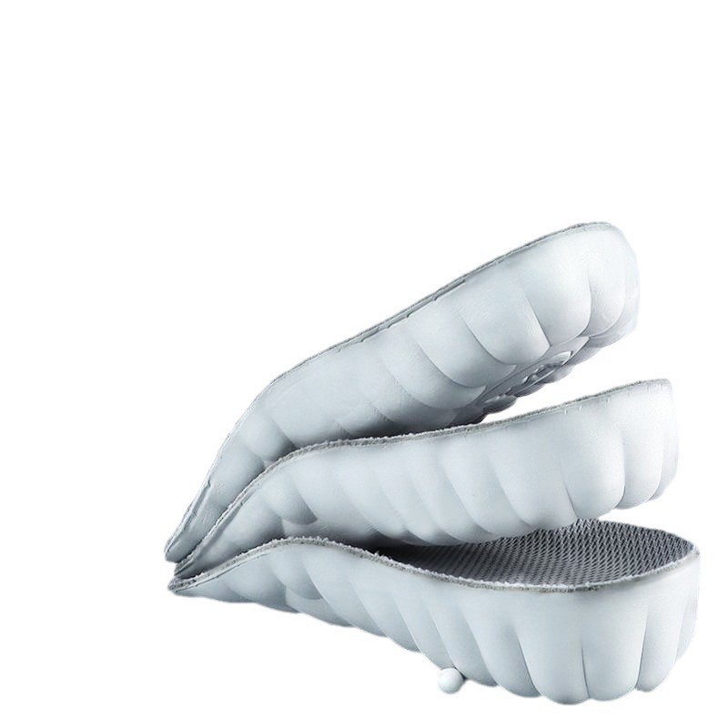 Plantilla de aumento de altura interior media almohadilla eva transpirable y cómoda almohadilla de aumento invisible absorción de impactos del talón se puede cortar y distribuir al por mayor