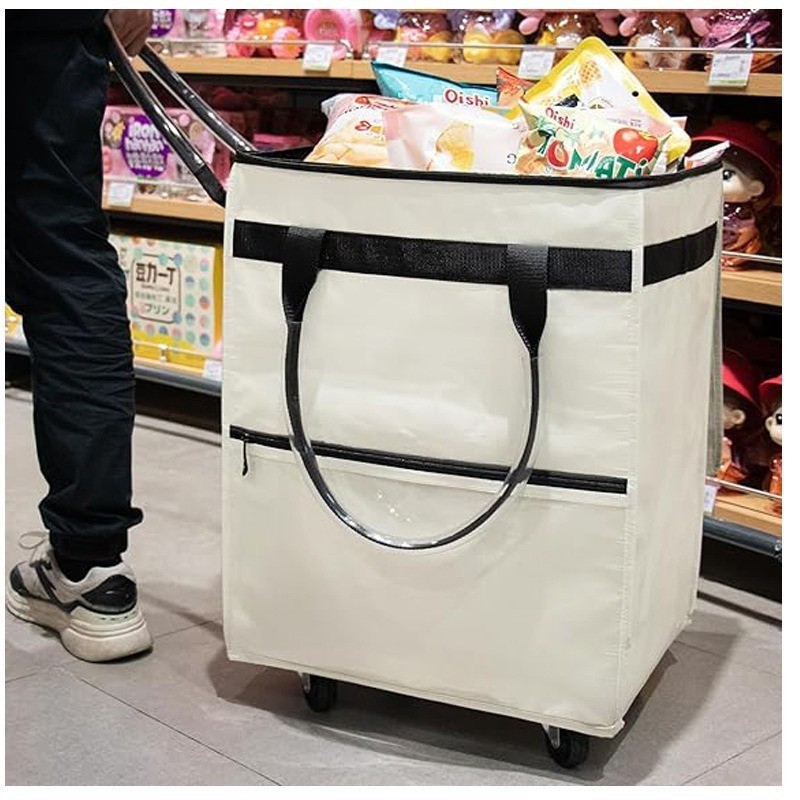 工場の新しいツールバッグポータブル多機能ショッピングバッグ折りたたみ式ユニバーサルホイールショッピングバッグポータブル旅行ストレージ|undefined