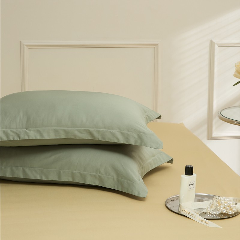 Luz de lujo 100 cubas de almohada de algodón de lana larga de Xinjiang, cubas de almohada de algodón simple, cubas de almohada de algodón transpirables, un par de cubas de almohada de algodón