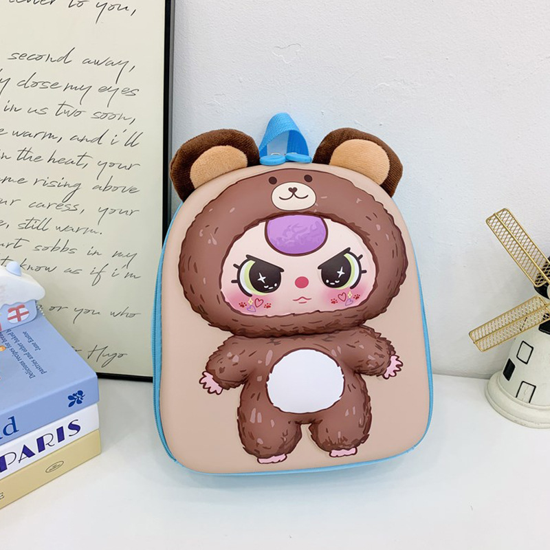Mochila infantil lindas mochila de niña caricatura niños mochila de jardín de infantes respirada preescolar mochila de niña pequeña
