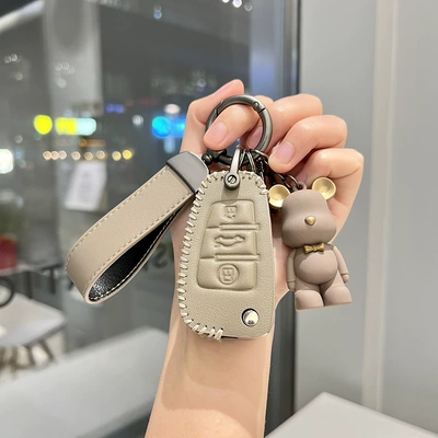 Car key bag, Audi key cover a6l - audi-d-elephant-gray-simple-with-violent-bear