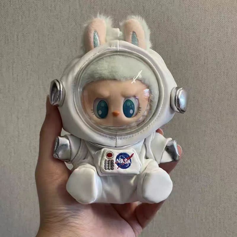 ラブブ「宇宙飛行士」世代のスタンド人形服 17cm マカロンペンダント ビニール人形服|undefined