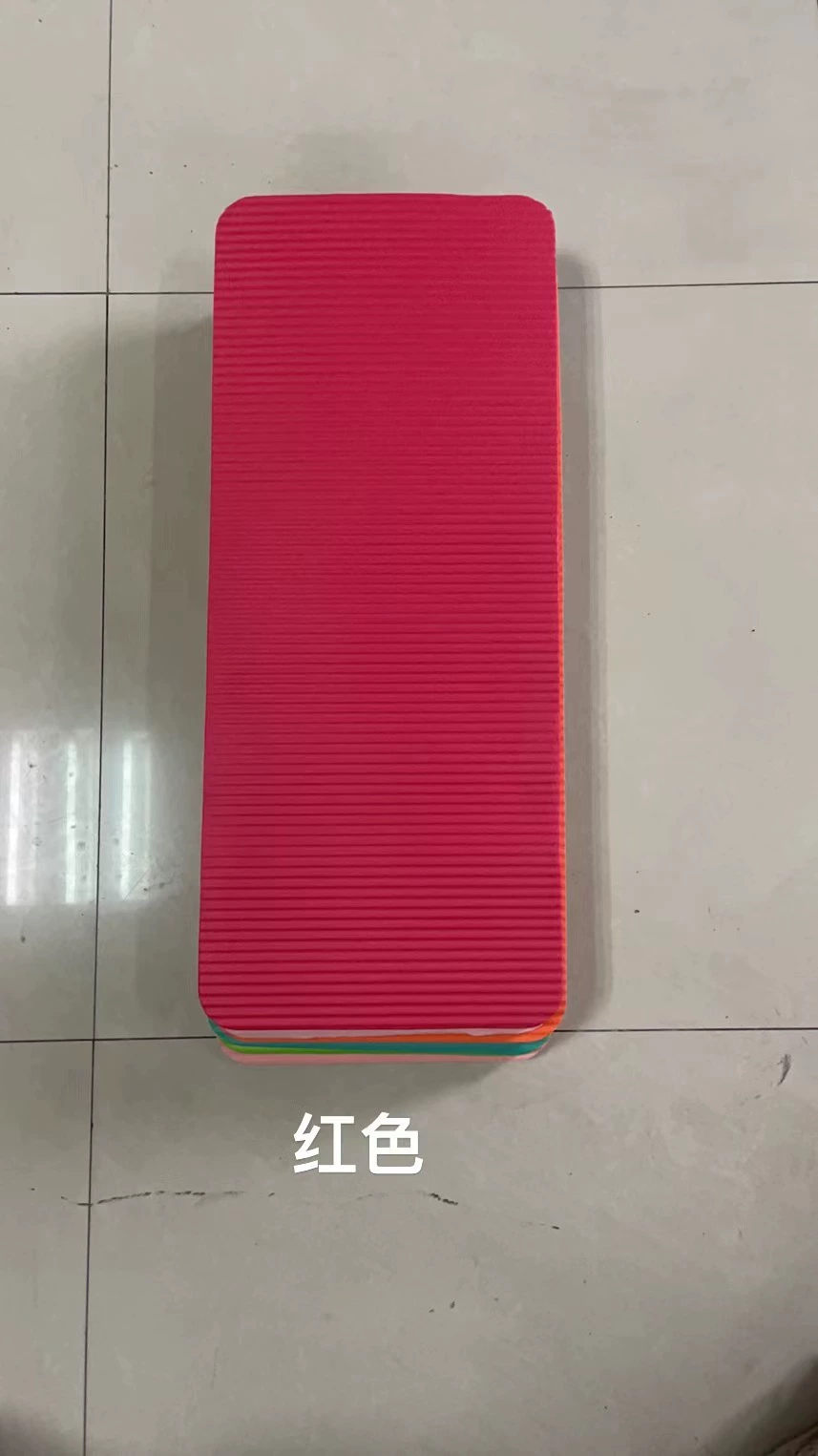 Йога-коврик NBR (Jieba) 60×25×1–1.5 см, легкий 150 г, нескользящая поверхность