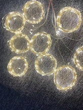 婚庆星空顶LED米粒铜线灯串婚礼创意布置铁橱窗装饰米灯防水暖光