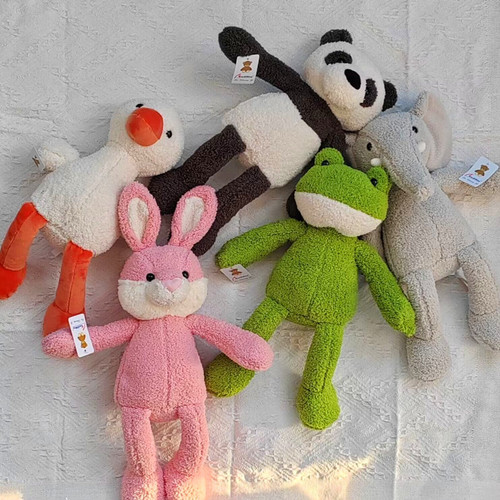 ins forgive frog doll long-legged elephant plush doll panda children's sleeping toy comfort doll gift