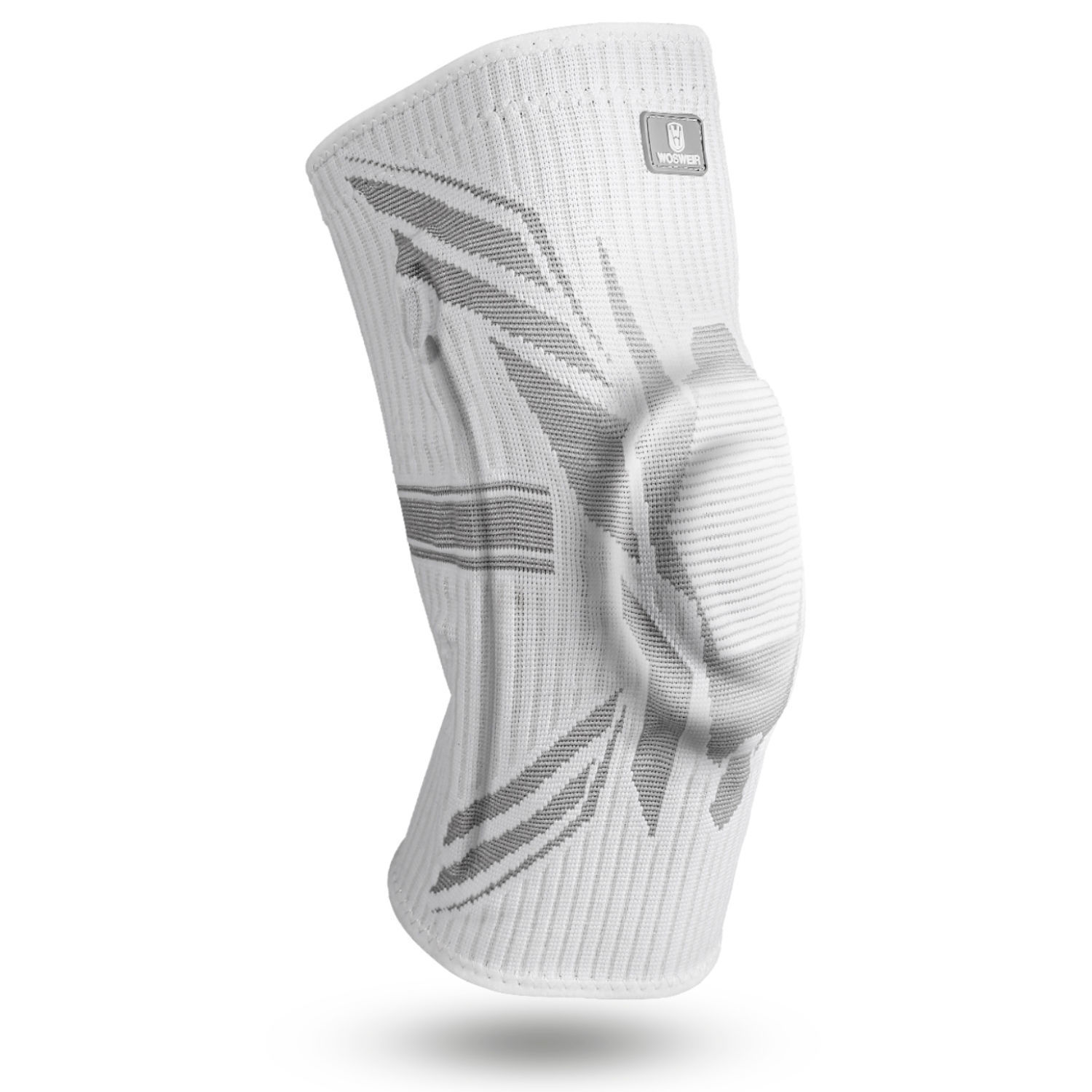 Rodilleras deportivas de verano para saltar la cuerda de nailon alargada para correr baloncesto para hombres y mujeres cubierta protectora profesional antideslizante para rodillas