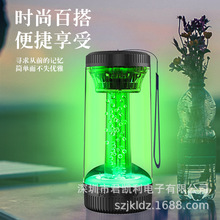 led七彩无线手提户外露营灯音箱防水大音量便携式蓝牙音响智能