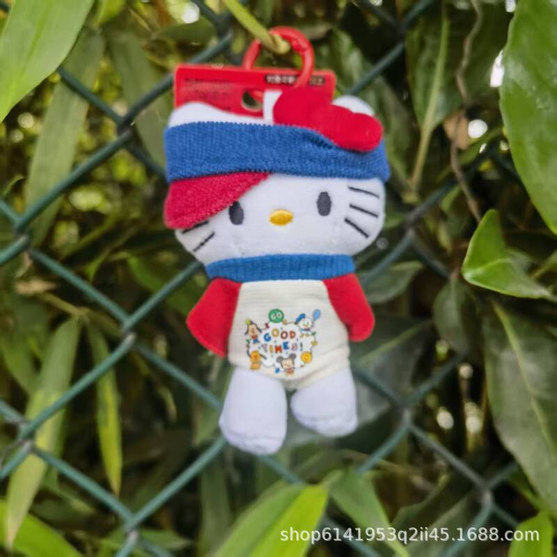 Sanrio Hello Kitty 50Th Anniversary Limited Edition Rainbow Kt Premium Plush Cute Bag Doll Pendant