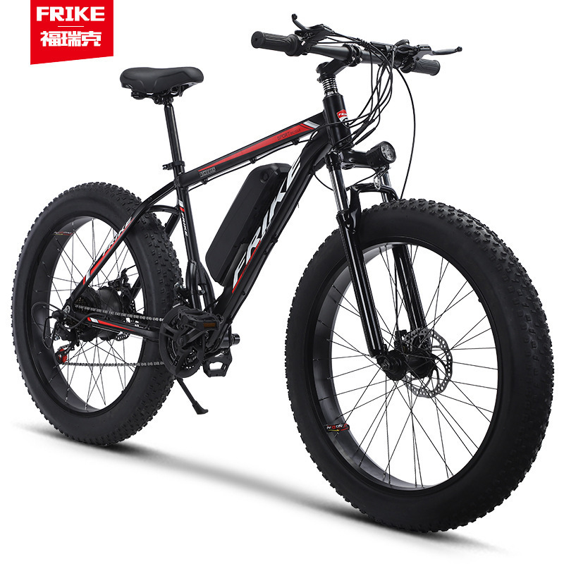 Direct manufacturer aluminum alloy 26inch wide tire electric snowmobile, assistive bicycle, fat tire 26*4.0 beach bike Direct manufacturer aluminum alloy 26inch wide tire electric snowmobile, assistive bicycle, fat tire 26*4.0 beach bike