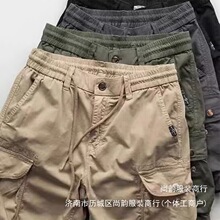 夏季新款美式短裤男潮牌薄款设计感小众宽松大码运动休闲五分批发