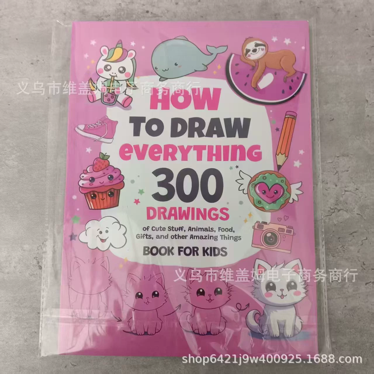 How to draw everything 300 drawings coloring book