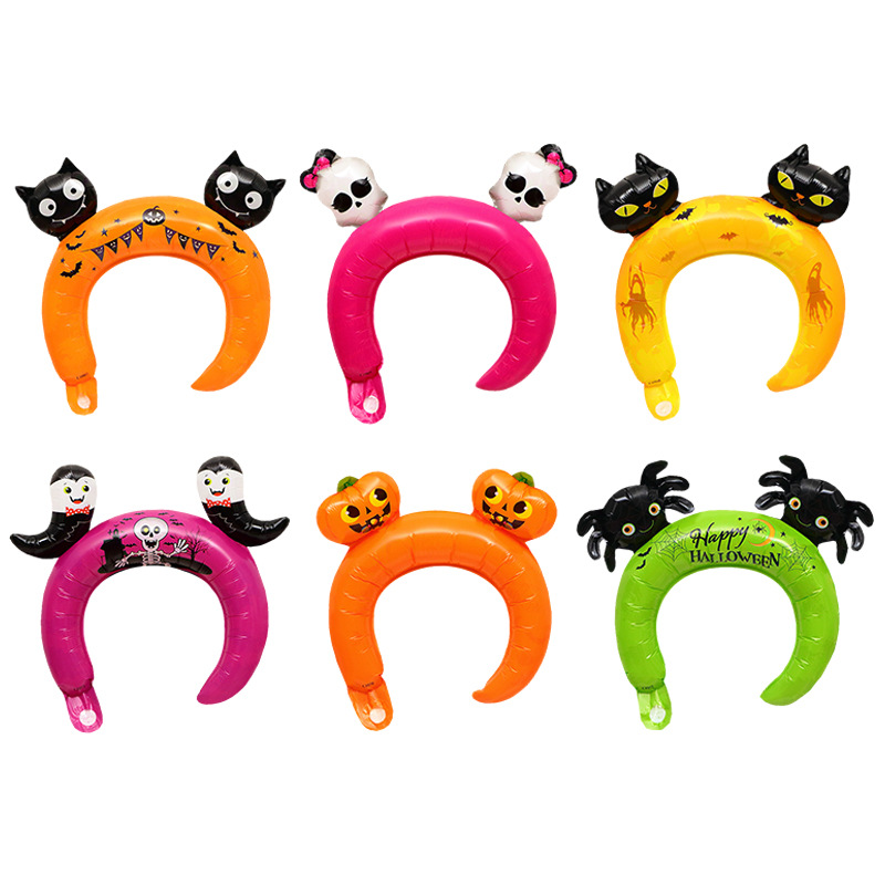 fascia per capelli costume di Halloween palloncino giocattolo costume da festival fantasma palloncino spinta regalo palloncino_voghion.com