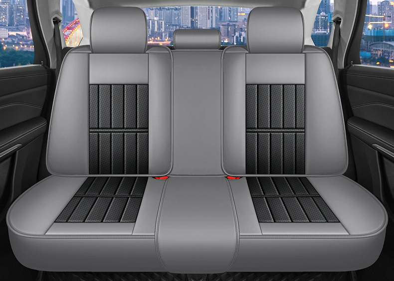 Cross-Border Amazon Foreign Trade Wholesale New All-Inclusive Full-Leather Four-Season Universal Five-Seater All-Inclusive Car Seat Cushion Can Be Vacuumed