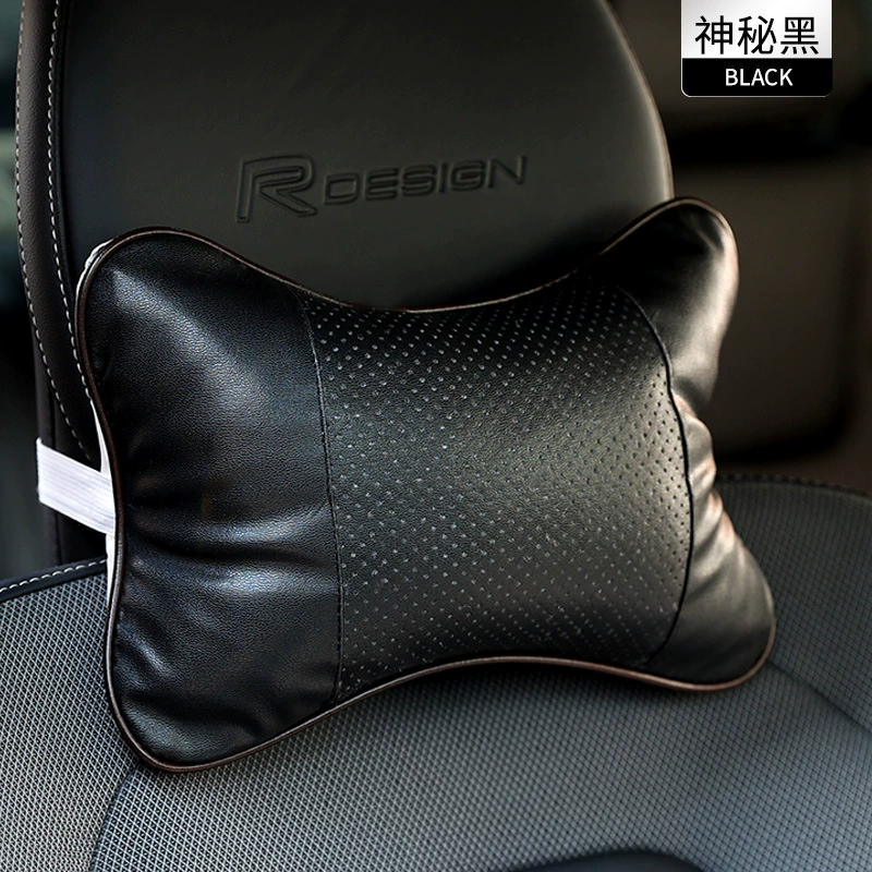 Подушка для автомобильного сиденья, подголовник для автомобиля, подушка для шеи из натуральной кожи, всесезонная домашняя подушка из кожи Danny, поддержка поясницы, комфортная