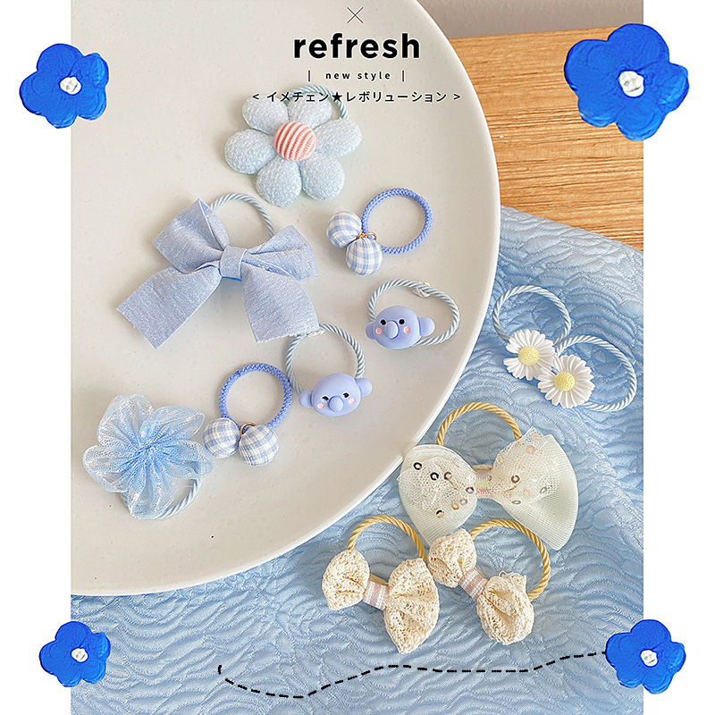Cartoon cute harmless small children's hair rope