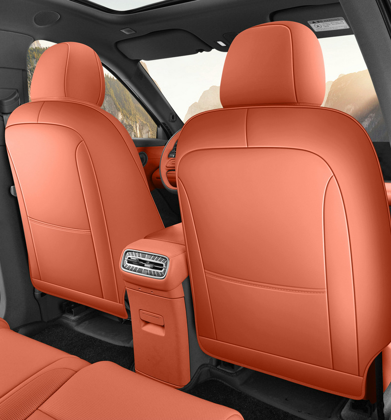 Suitable for Hongqi HS6 PHEV, 26 models of Hongqi HS6 car seat covers, full-coverage Nappa leather seat covers