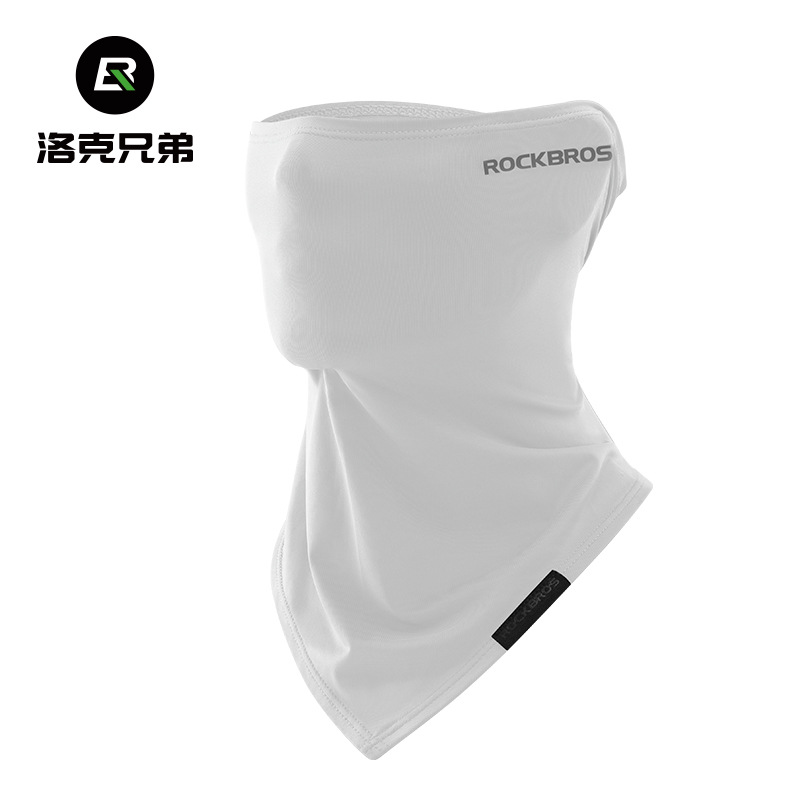 Rocke Brothers máscara solar, pañuelo de hielo, pañuelo de ciclismo anti-UV, cubierta de cuello, cara delgada para hombres y mujeres, verano