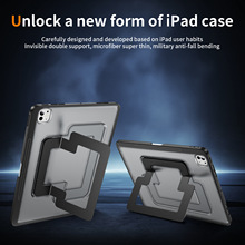 平板保护壳适用苹果ipad11带笔槽亚克力平板壳透明防摔ipad保护套