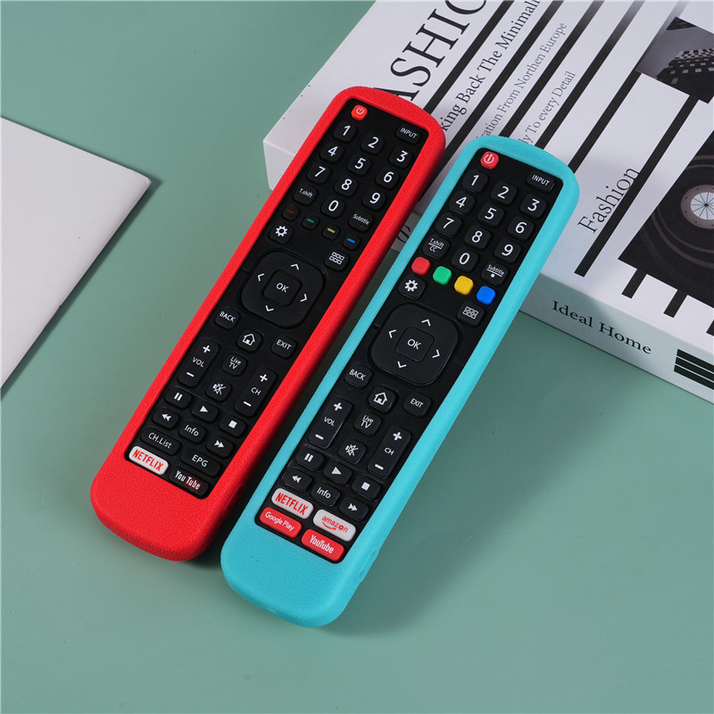 海信テレビen2bi27h/en2bf27hリモコンのシリカゲル保護カバーを適用して手触りの良いシリカゲルを厚くする|undefined