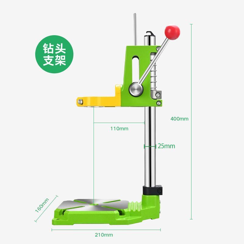 6116 nuevo soporte de taladro eléctrico de alta precisión soporte de taladro eléctrico puede girar 360 grados de hierro fundido