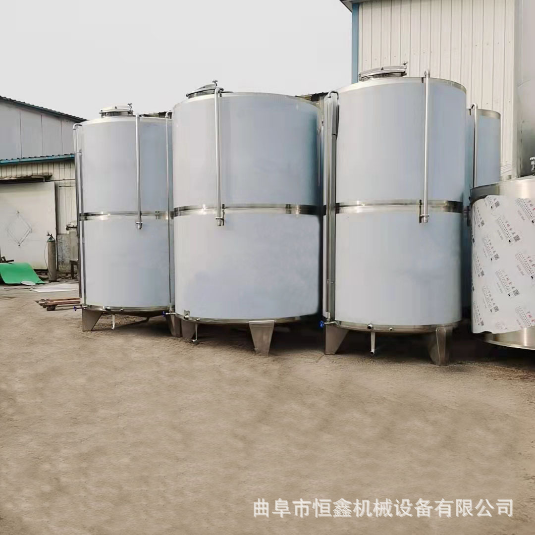 不锈钢酒罐酿酒设备 1立方储存罐 带腿式白酒储存罐 不锈钢酒容器