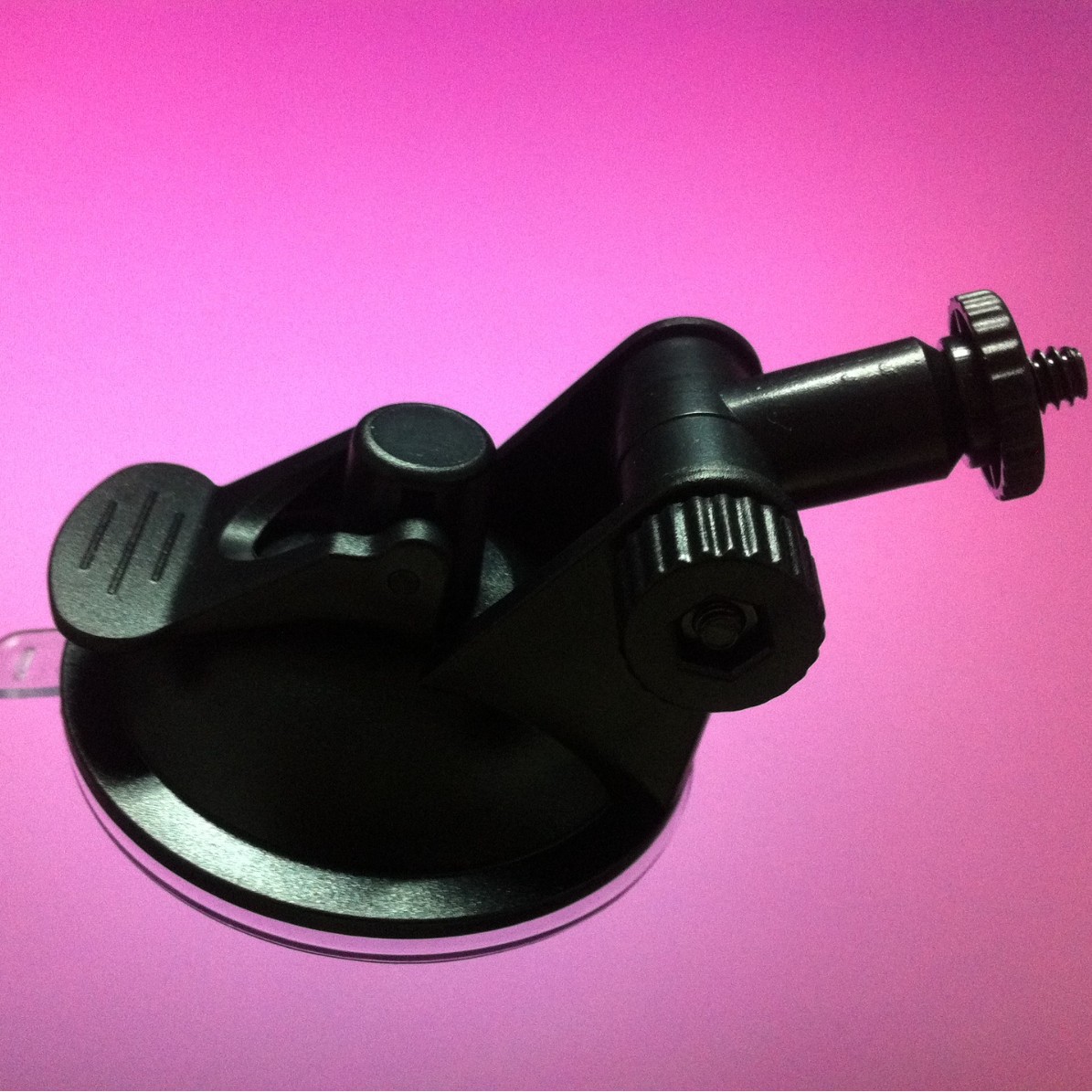 Venta directa de fábrica 70MM Base negra Ventosa Soporte base Soporte fijo Base fija Ventosa fija