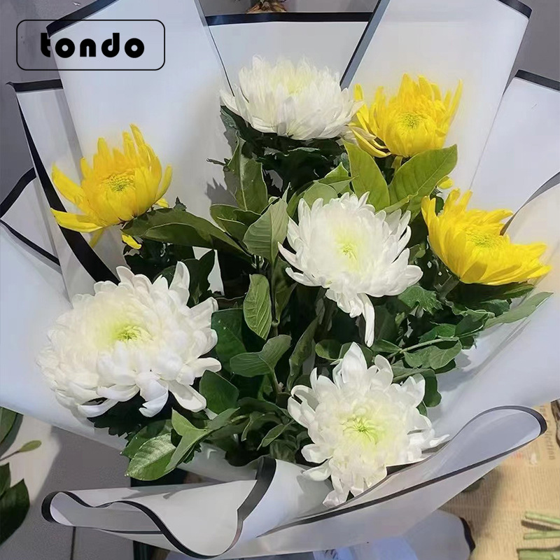 Tang de Qingming Festival papel de envolver flores tumba barrido y culto a los antepasados papel de envolver flores papel Kraft para siempre señorita papel de envolver flores