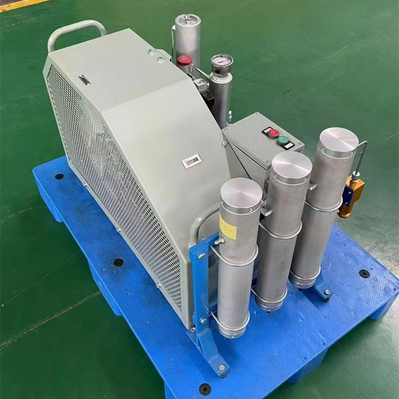 Zhongrun rescate contra incendios bomba de aire comprimido respirador 6.8L bomba de aire respirador contra incendios de presión positiva