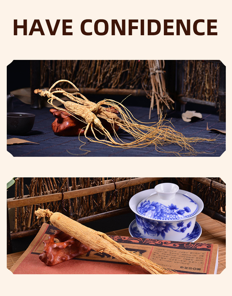 Ginseng Five Treasure Tea Ren Shen Wu Bao Cha 20 Teabags 5g Each Herbal Blend for Daily Steeping preparation