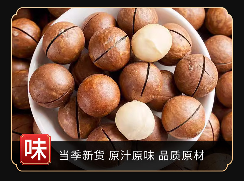 Macadamia Nuts (Macadamia integrifolia) — Creamy Jumbo Raw Food Nut, 500g quality and texture
