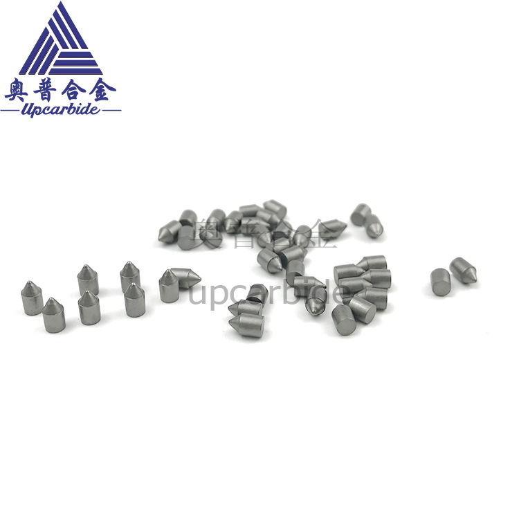 YG6硬质合金φ3*5mm 高硬度钨钢尖头  荔枝面磨轮钨钢尖头