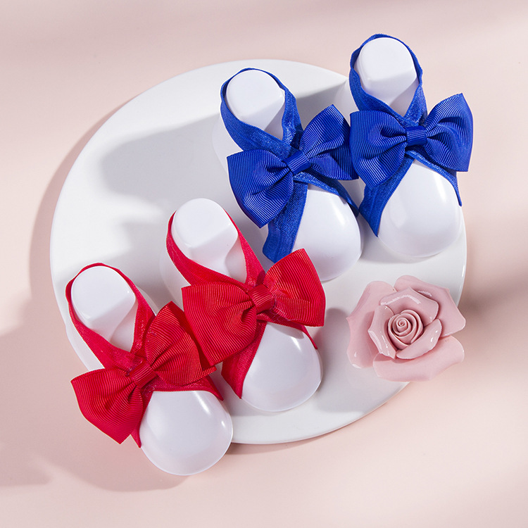 New Style Cute Simple Children's Foot Bow Set display picture 8