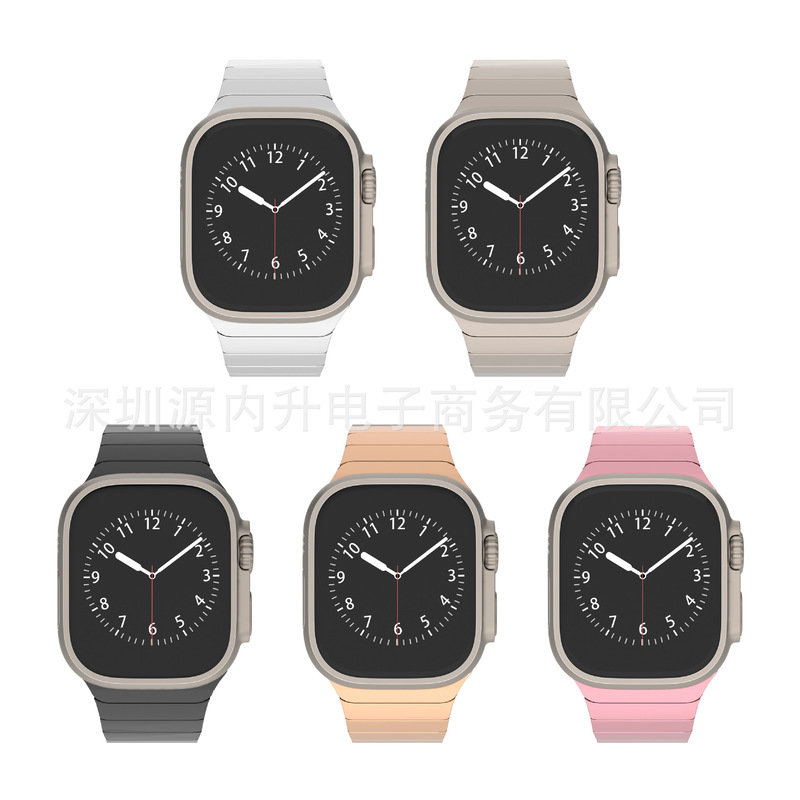 アップルの腕時計バンドapple watchs9の鋼帯合金バンドiwatch8se金属バンドを適用する|undefined