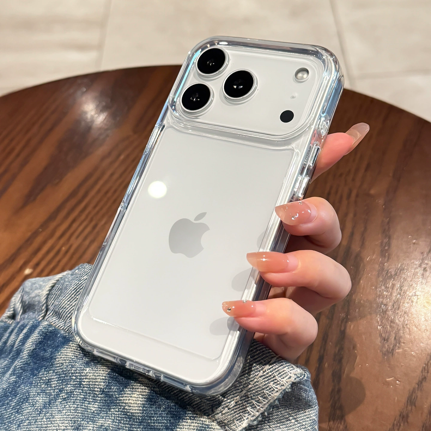 Чехол для телефона Apple iPhone 17 совместимый — space shell прозрачный, подходит для iPhone 6–17 Air