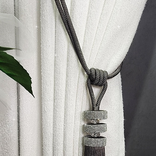 Modern Light Luxury Bright White Window Screen Bedroom Living Room French Simple Gauze Curtain American High-End Curtain