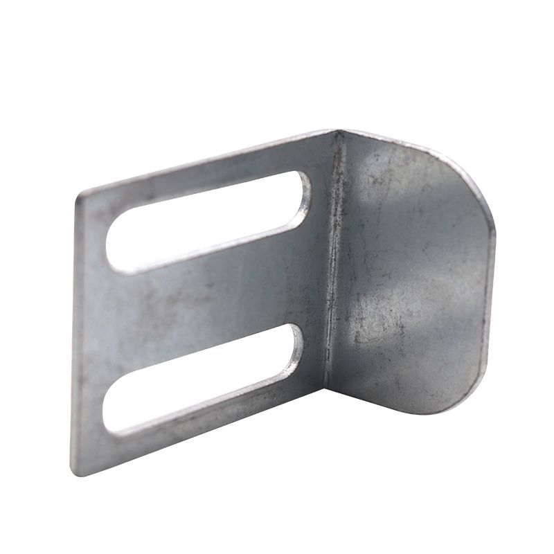Galvanizado cama de cerda Barra de límite cerradura de la puerta Esquina inferior Placa de flexión grande pequeña placa de flexión Barra de límite cerradura de la puerta accesorios de la esquina inferior