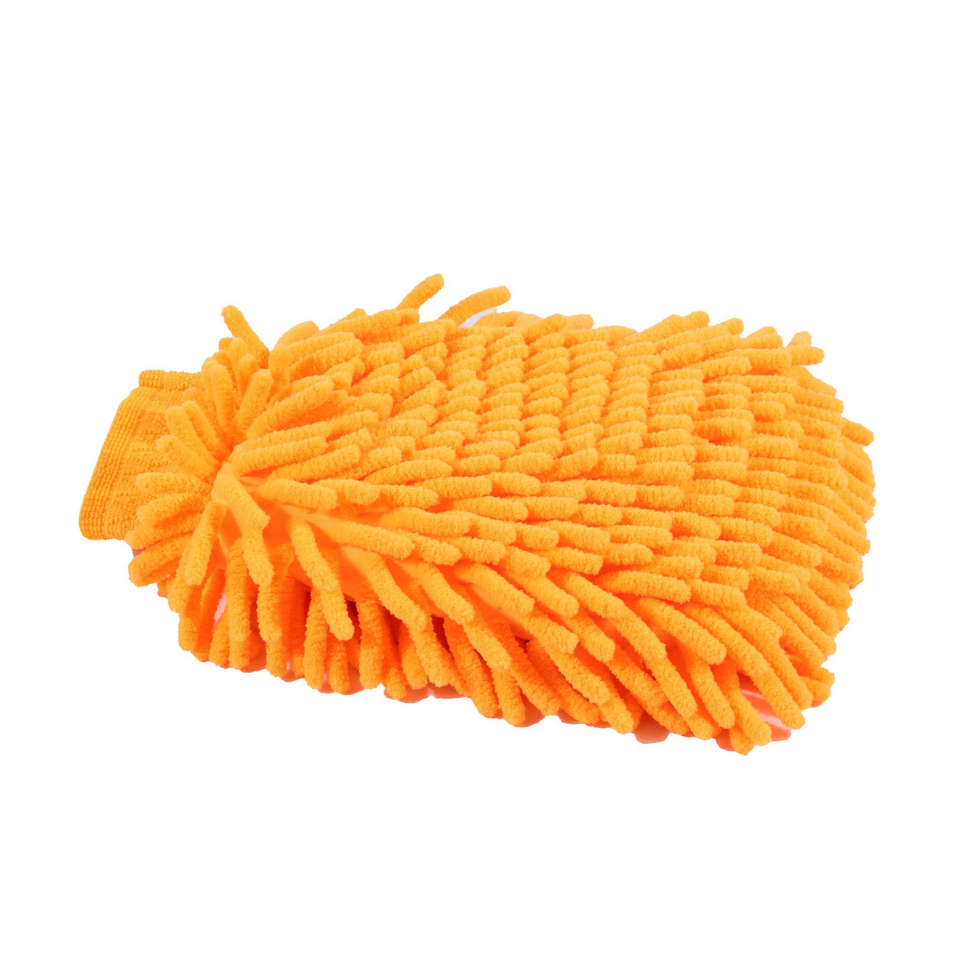 Xinxiili engrosada chenille guantes de lavado de coches guantes de espuma de terciopelo de coral terciopelo largo de una cara guantes de limpieza de coches de doble cara de terciopelo largo