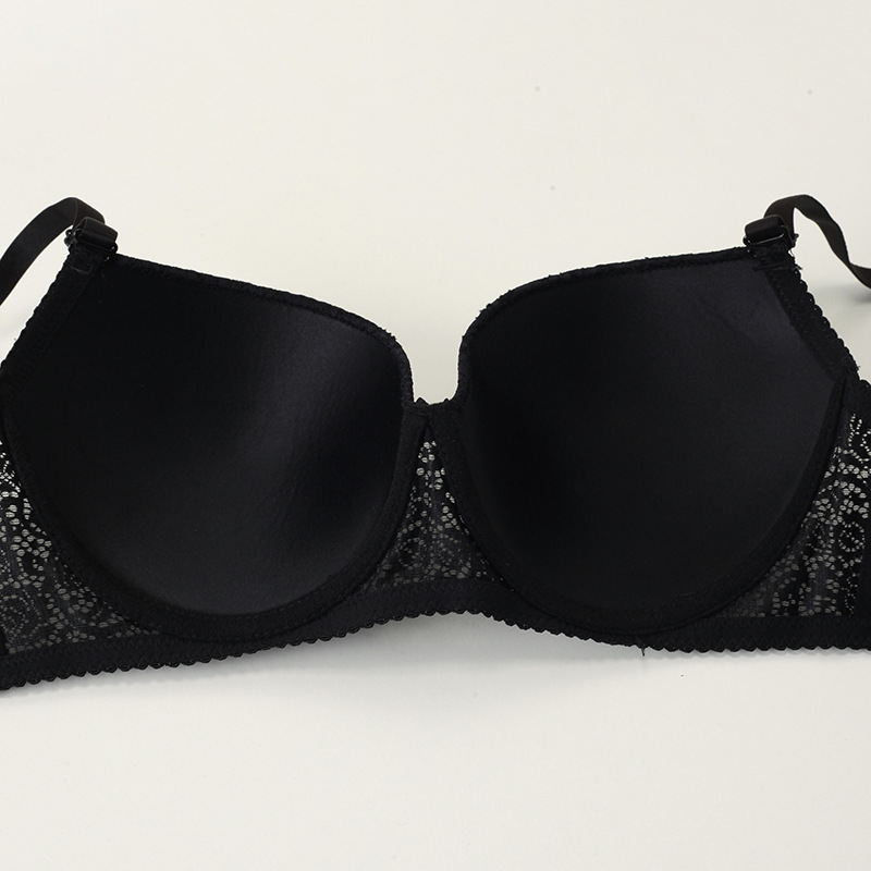 Set perizoma, biancheria intima e reggiseno da donna trasparenti in pizzo sexy alla moda_voghion.com