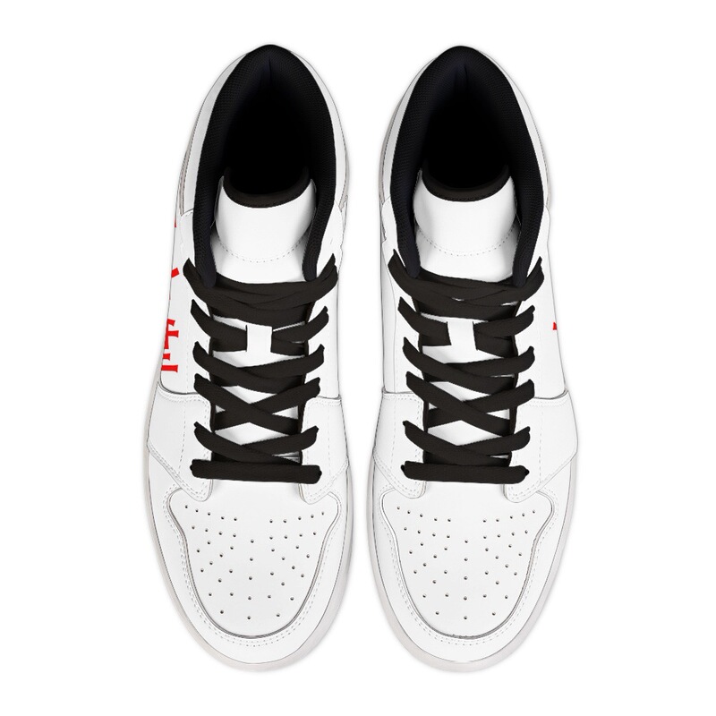 Men's PU high purple cartoon cartoon cute print basketball shoes shopify cross-border supply of a generation of hair Men's PU high purple cartoon cartoon cute print basketball shoes shopify cross-border supply of a generation of hair