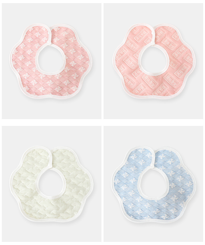 花边防水围嘴集合_08