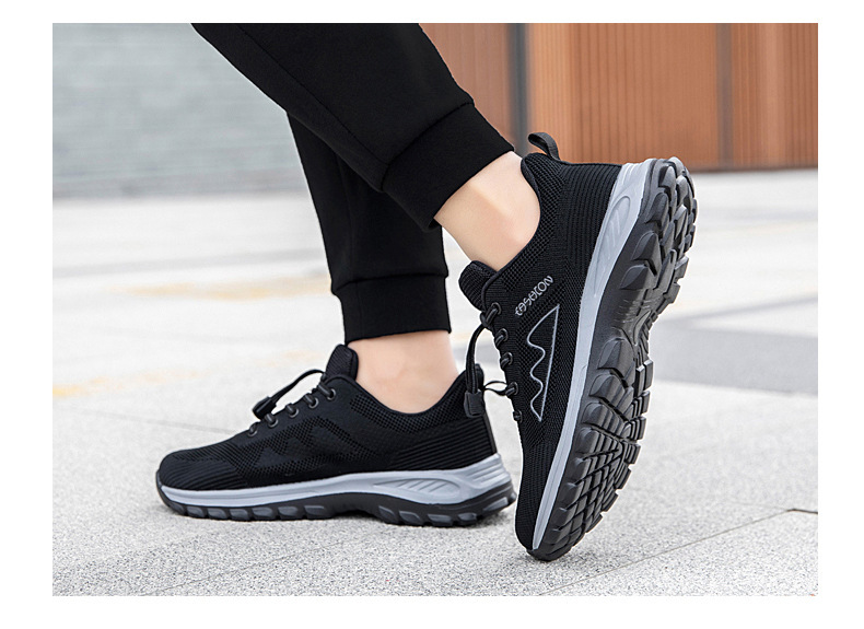 Unisex Flying Woven Soft-soled Casual Walking/Running Shoes
