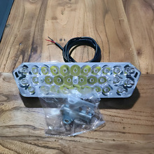 新款电动车射灯摩托车射灯超亮防水三轮车外置LED车灯改装30珠